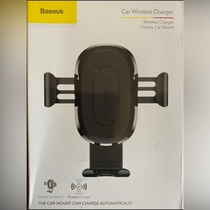Baseus car mount wireless charger